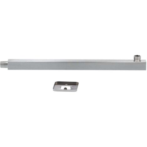 NPT1/2 bras de douche mural brossé tige d'extension de douche en acier inoxydable dissimulé pour le bain 41cm