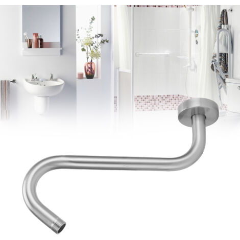 NPT1/2 Höhenverstellbarer Duscharm, S-förmiger ausziehbarer Duscharm zur Wandmontage