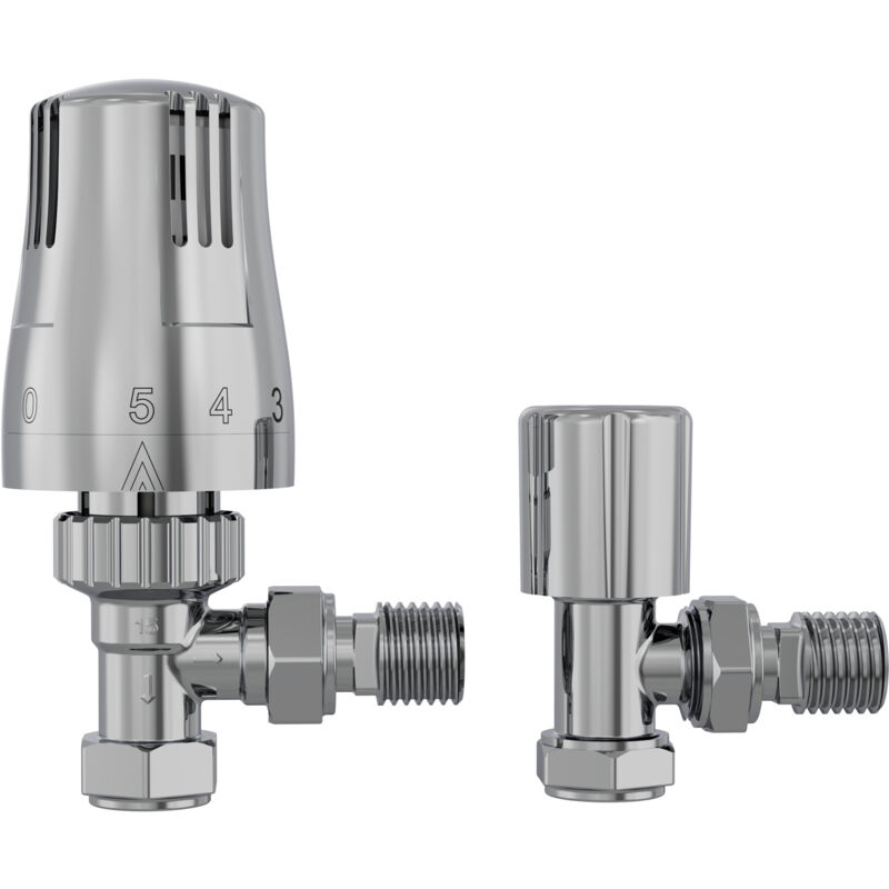 Image of NRG - Angled Thermostatic trv &&hellip;