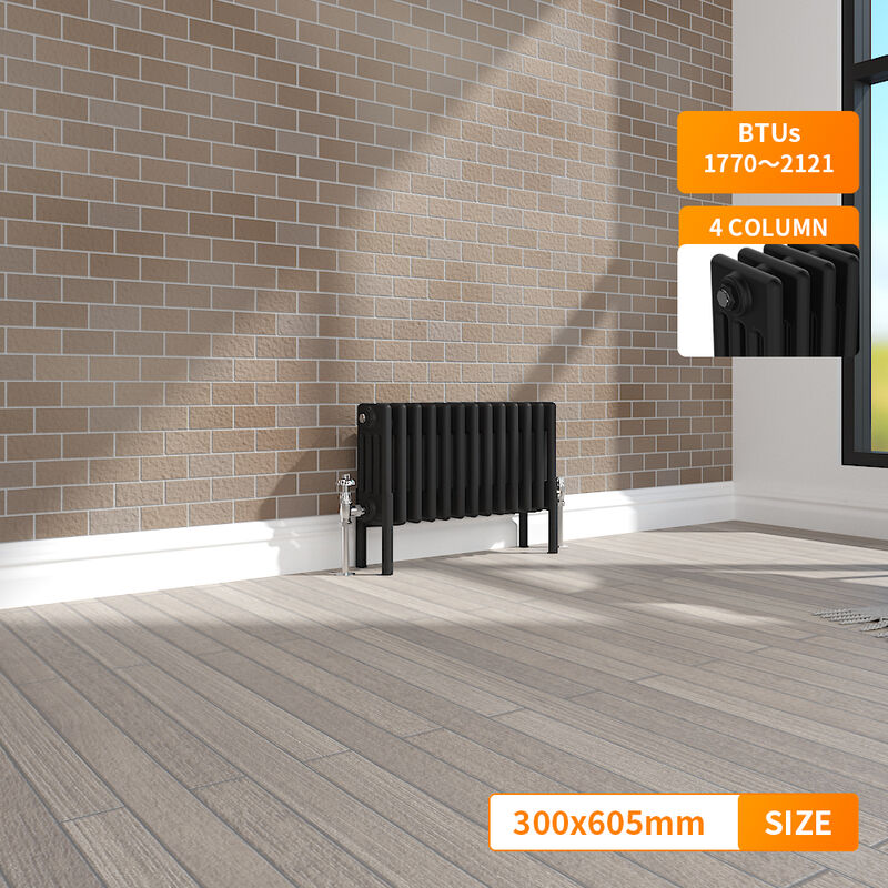 Image of NRG - Black Traditional 4 Column&hellip;