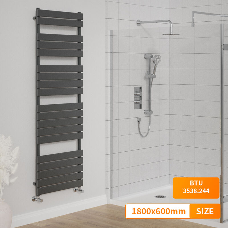 Image of NRG - Heated Towel Rail Flat&hellip;
