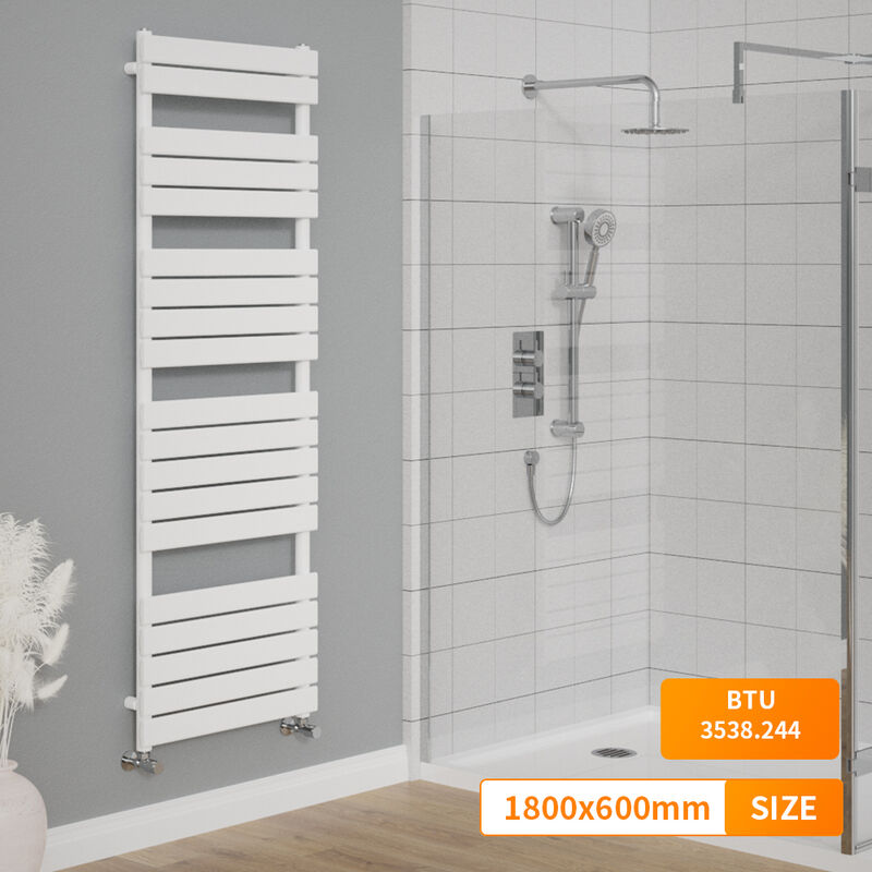 Image of NRG - Heated Towel Rail Flat&hellip;