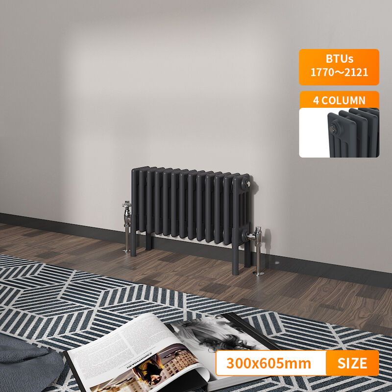 Image of NRG - Traditional 4 Column Radiator&hellip;