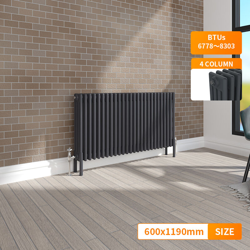 Image of NRG - Traditional 4 Column Radiator&hellip;