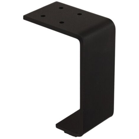 NS32-Bein, strukturiert schwarz, 100 mm