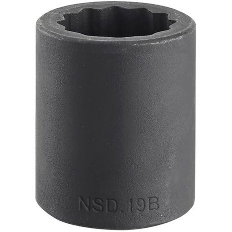 Douille pour clé à choc Bi-Hexagone, 35mm Carré 1/2' ( Prix pour 1 )