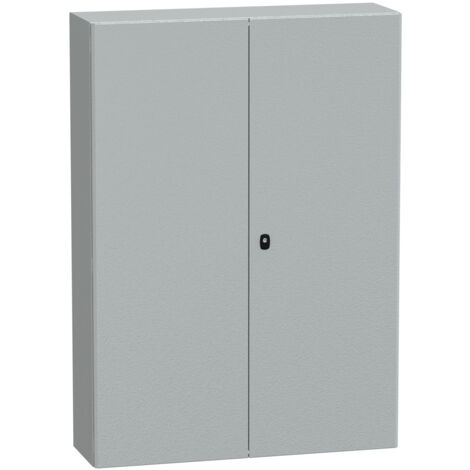 Nsys3d141030dp Coffret Métallique étanche Ip55 - 1400x1000x300 - 2 Portes - Plaque Fournie - Spacial S3d - Schneider Electric
