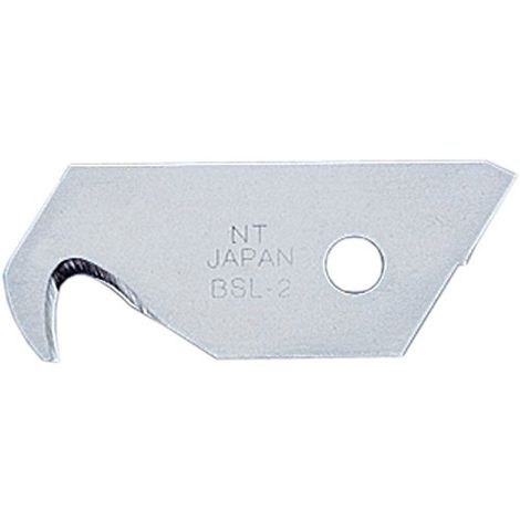 NT CUTTER 18MM HEAVY-DUTY HOOK BLADES, 3-BLADE/PACK, 1 PACK (BSL-21P)