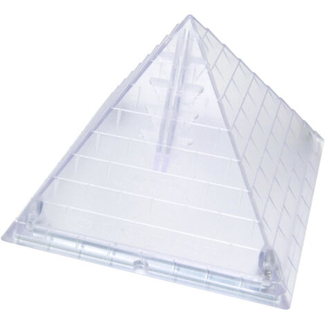 NT CUTTER ÉTUI À LAME EN FORME DE PYRAMIDE AVEC MOUSQUETON À LAME, 1 ÉTUI (ICD-400P)