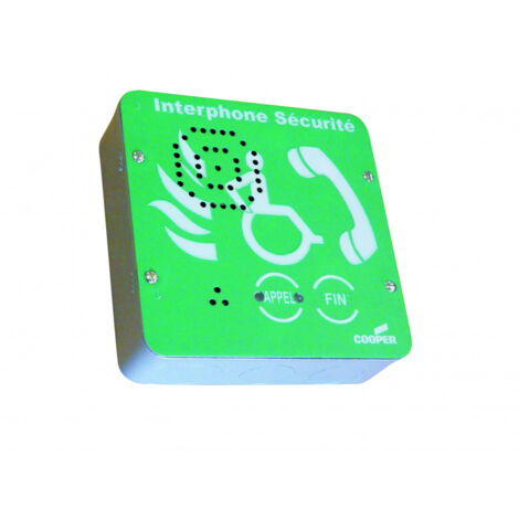 NTERPHONE EAS vert NUGELEC NUG36101