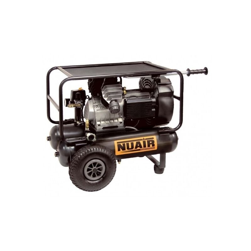 Nuair - Compresseur à air 3HP 2,2kW 2x11L Entraînement direct Lubrifié - GVM/11+11