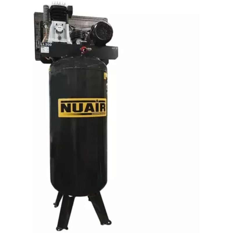 Nu Air - Compresseur d'air à piston reservoir 200 litres 4 cv nuair
