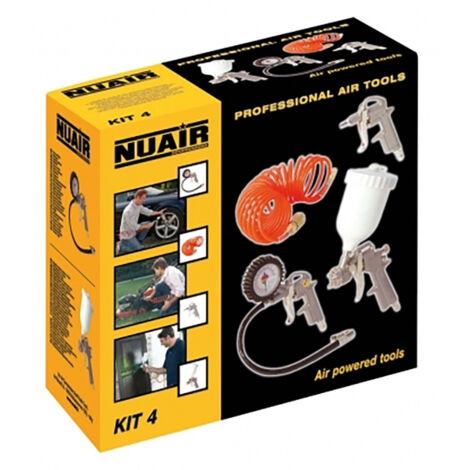 NUAIR KIT PARA COMPRESOR 4 PIEZAS