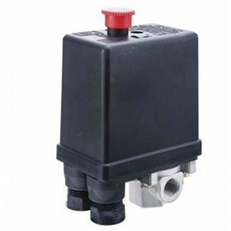 NUAIR - Pressostat triphasé - 1 voie 1/4" - 9063007 - Ce produit de marque NUAIR est neuf.