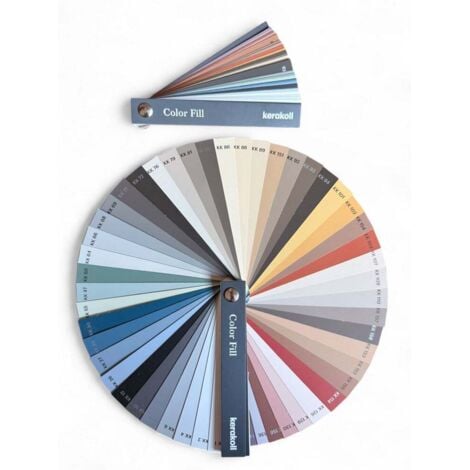 Nuancier éventail FugaBella Color 3Kg by KERAKOLL