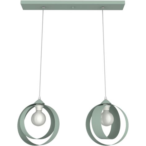 NUCLEO LÁMPARA DE TECHO LINEAL 2 LUCES MONOCOLOR MATE