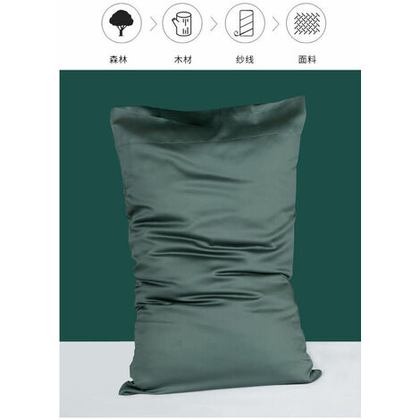 Nude Home microfiber pillow covers - set of 4 - cooled pillow covers - double brushed - easy care，Jazz Blue