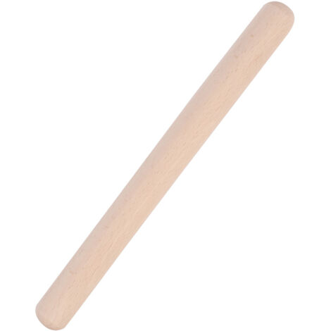 Nudelholz aus Massivholz, 39 cm – für Pizza, Teig und Kuchen – Küchenutensil