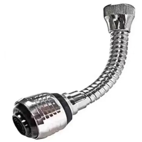 Nuevo caño flexible de 360° para grifo de fregadero, rociador ajustable, extensión para cocina/baño, 1 pieza
