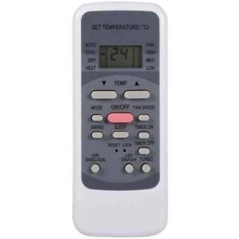 Nuevo control remoto universal de repuesto para aire acondicionado Midea R51M/E.