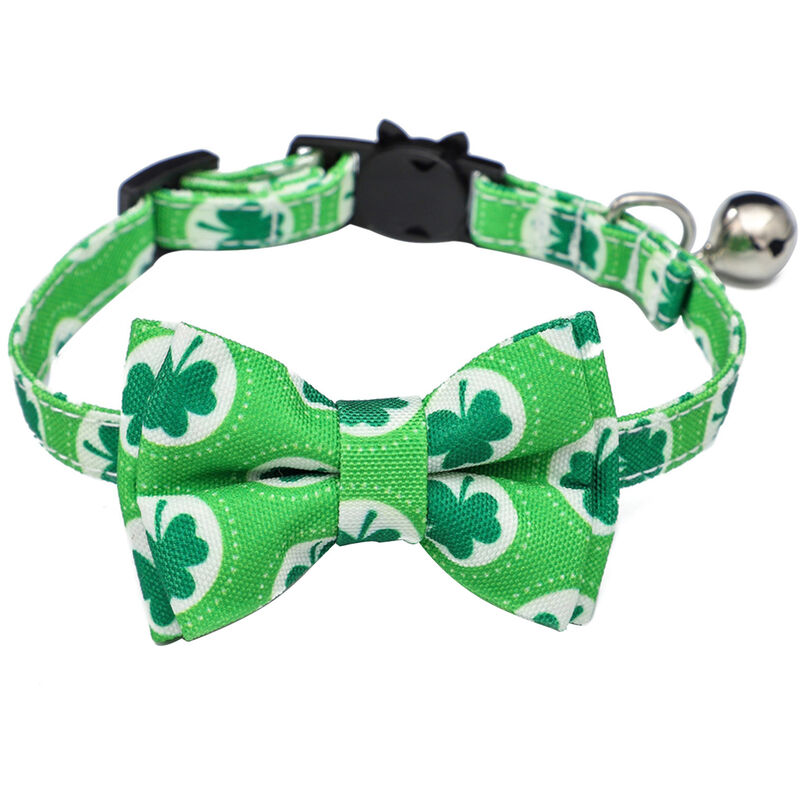 

Nuevo estilo Festival de Irlanda El arco del collar del gato Arco del collar del animal domestico del dia de San Patricio,El collar de gato-S-2