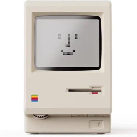 Nuevo reloj Maclock Retro, despertador creativo para estudiantes, artefacto para despertar, decoración de escritorio, teclado de computadora