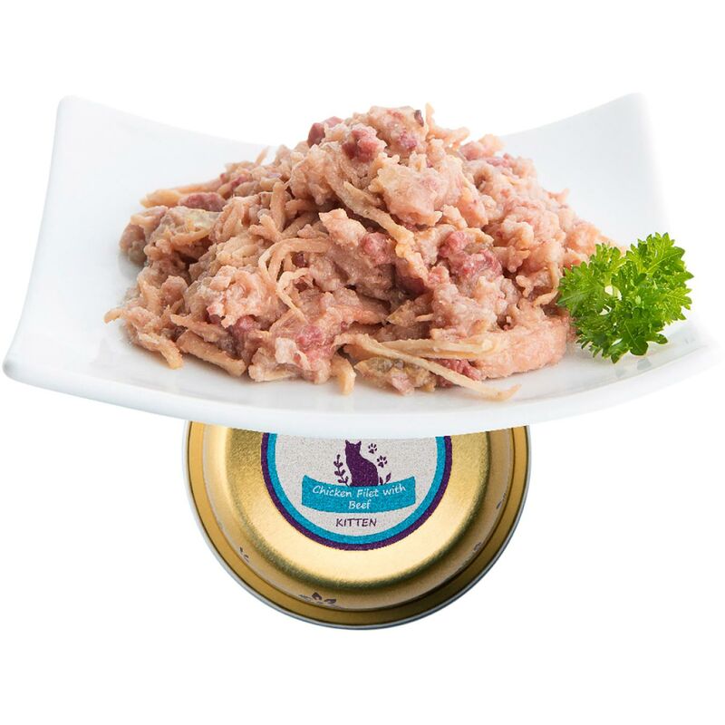 

Tarrina Gato Junior Pollo Ternera, 85 g - Nuevo