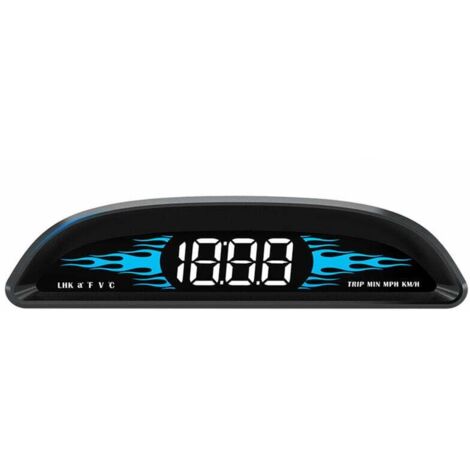 Nuevo velocímetro OBD para coche, pantalla frontal HUD, detector de diagnóstico multifunción para coche B2, velocímetro para conducción segura, negro.