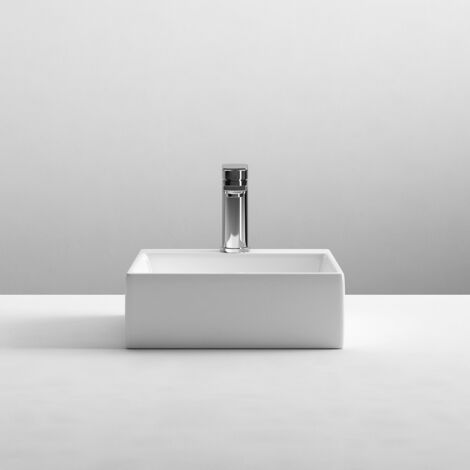 Nuie 335mm x 295mm Rectangular Counter Top Basin - NBV106