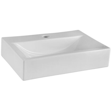 Nuie 460mm x 330mm Rectangular Counter Top Basin - NBV002