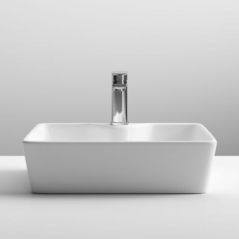 Nuie 485mm x 374mm Rectangular Countertop Basin - NBV119