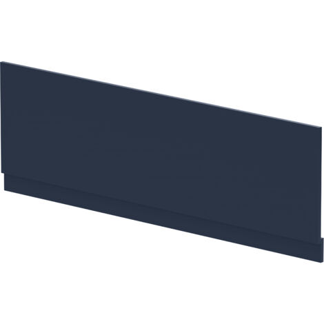 Nuie Arno Bath Front Panel and Plinth 560mm H x 1700mm W - Satin Midnight Blue