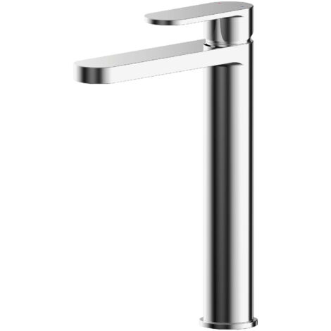 Nuie Binsey Chrome High Rise Basin Mixer Tap - BIN370