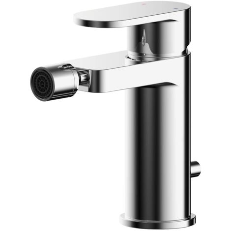 Nuie Binsey Chrome Mono Bidet Miser with Pop-up Waste - BIN306