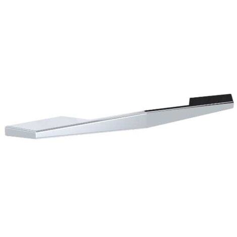 Nuie Chrome 180mm D Shaped Furniture Handle with 160mm Hole Centres - H103
