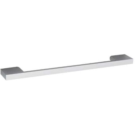 Nuie Chrome 223mm D Shaped Furniture Handle with 192mm Hole Centres - H016