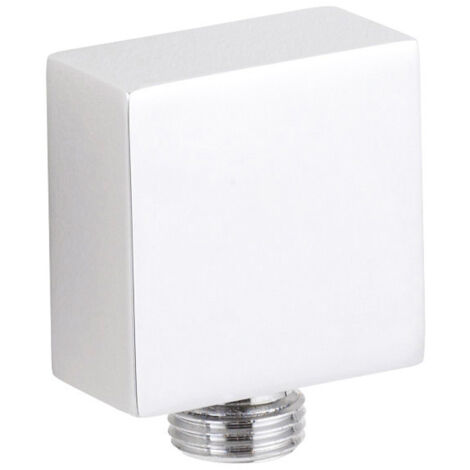 Nuie Chrome Square Outlet Elbow - A3245
