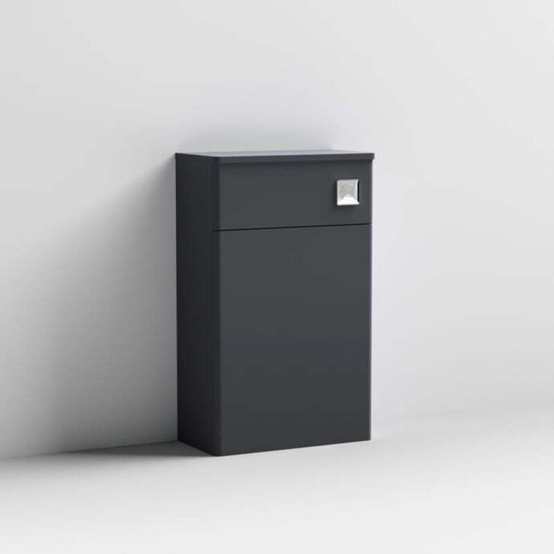 Nuie Classique Satin Soft Black 500mm Toilet Unit - CLA1441