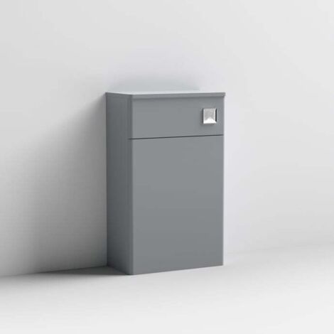 Nuie Classique Satin Grey 500mm Toilet Unit - CLA241