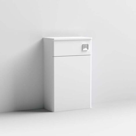 Nuie Classique Satin White 500mm Toilet Unit - CLA141