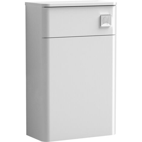 Nuie Core Back to Wall WC Toilet Unit 500mm Wide - Gloss White