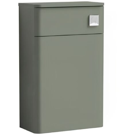 Nuie Core Back to Wall WC Toilet Unit 500mm Wide - Satin Green