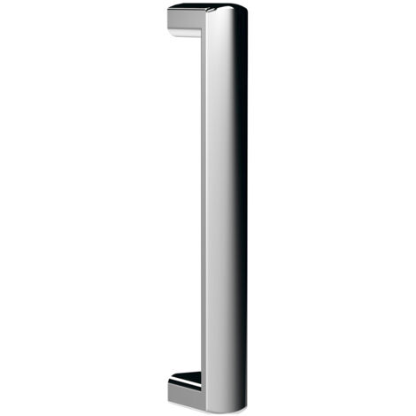 Nuie Ella Satin Chrome 156mm Square Shower Door Handle - HAN1005AA