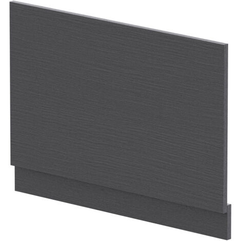 Nuie Graphite Grey Woodgrain 800mm Bath End Panel - MPC2213
