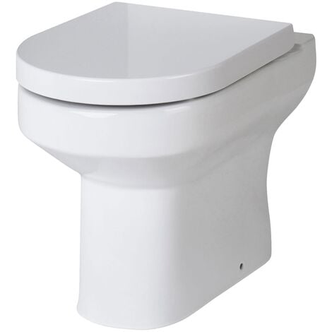 main image of "Nuie Harmony Back to Wall Toilet 520mm Projection - Excluding Seat"