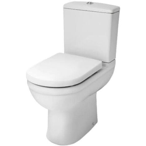 Nuie Ivo Comfort Height Close Coupled Toilet Pan and Cistern - NCS251