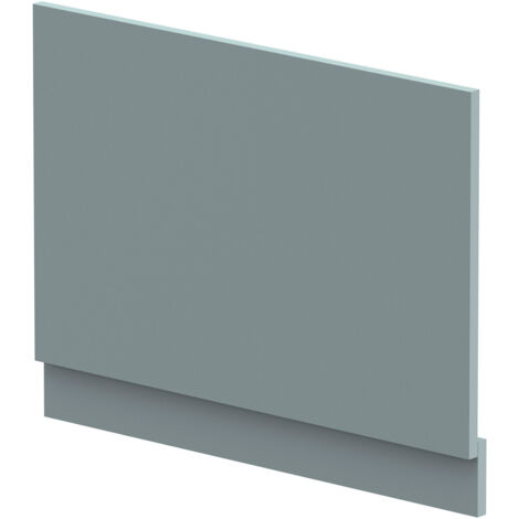 Nuie Matt Coastal Grey 750mm Bath End Panel - MPC2312