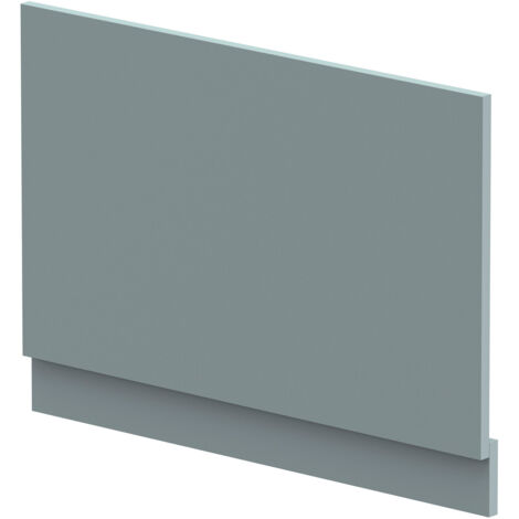 Nuie Matt Coastal Grey 800mm Bath End Panel - MPC2313