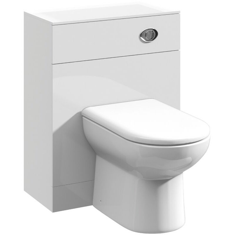 Mayford 600mm x 300mm Gloss White WC Unit