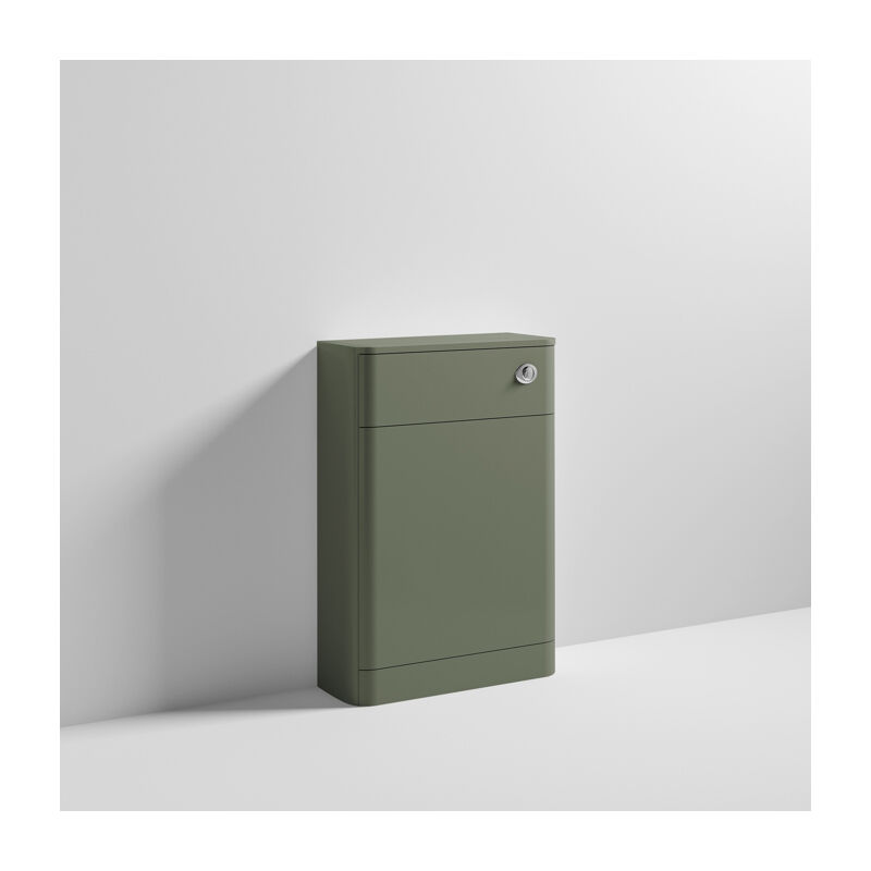 Parade Back to Wall wc Toilet Unit 550mm Wide - Satin Green - Nuie